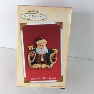Hallmark Keepsake Ornament Jolly Old Kris Jingle 2004